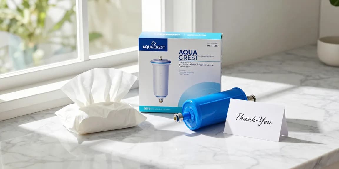 AQUA CREST WHR-140 Shower Filter Replacement Cartridge for Culligan® WHR-140, essential for online shopping and product reviews for buyers seeking best deals.
