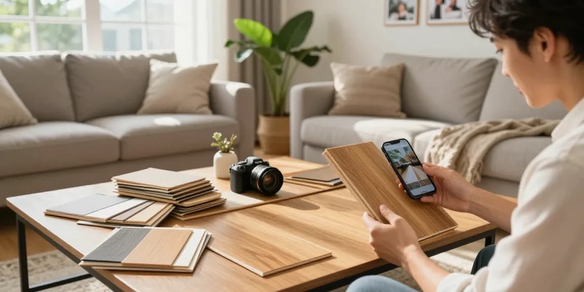 Discover why homeowners choose engineered wood in a cozy living room with modern decor and natural lighting.