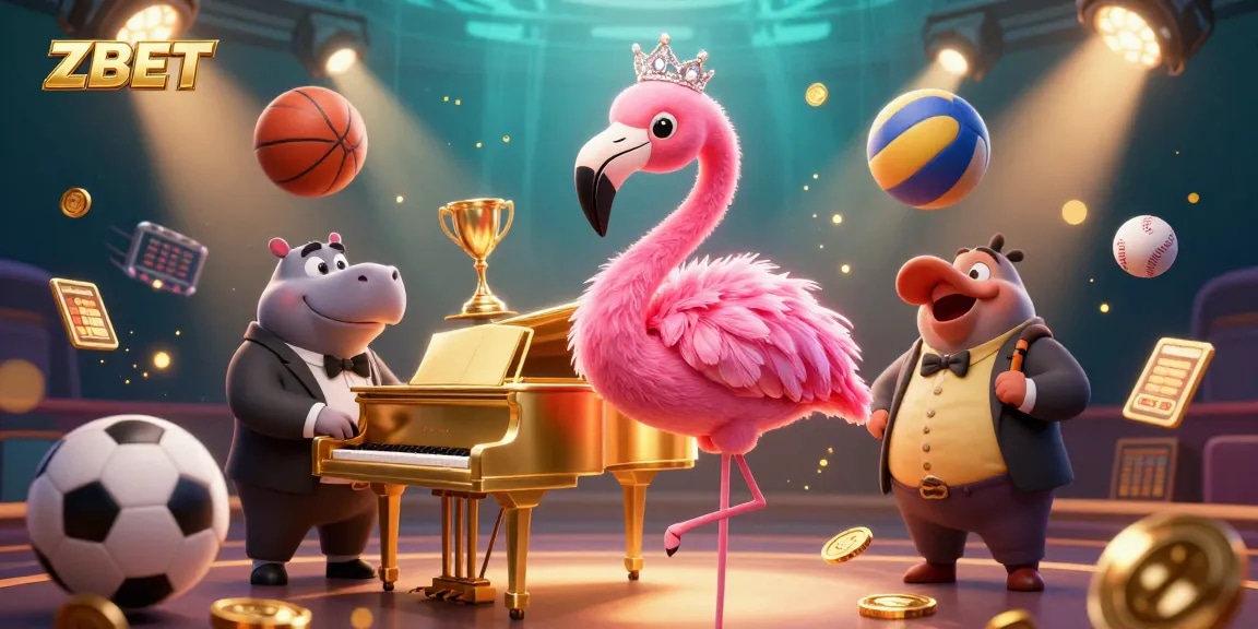 ZBET offers thrilling action with dynamic sports betting elements in a lively casino scene.