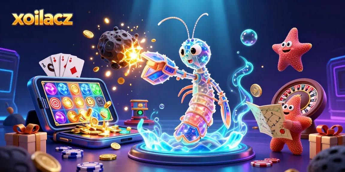 Experience the excitement of xoilacz, where the galactic samurai mantis shrimp brings gambling thrills to life!