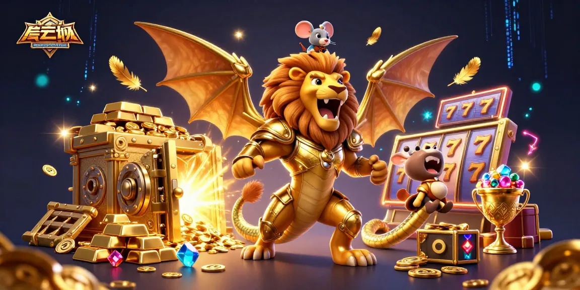 Experience thrilling wins with taigamebaidienthoai in a rich casino adventure illustration.