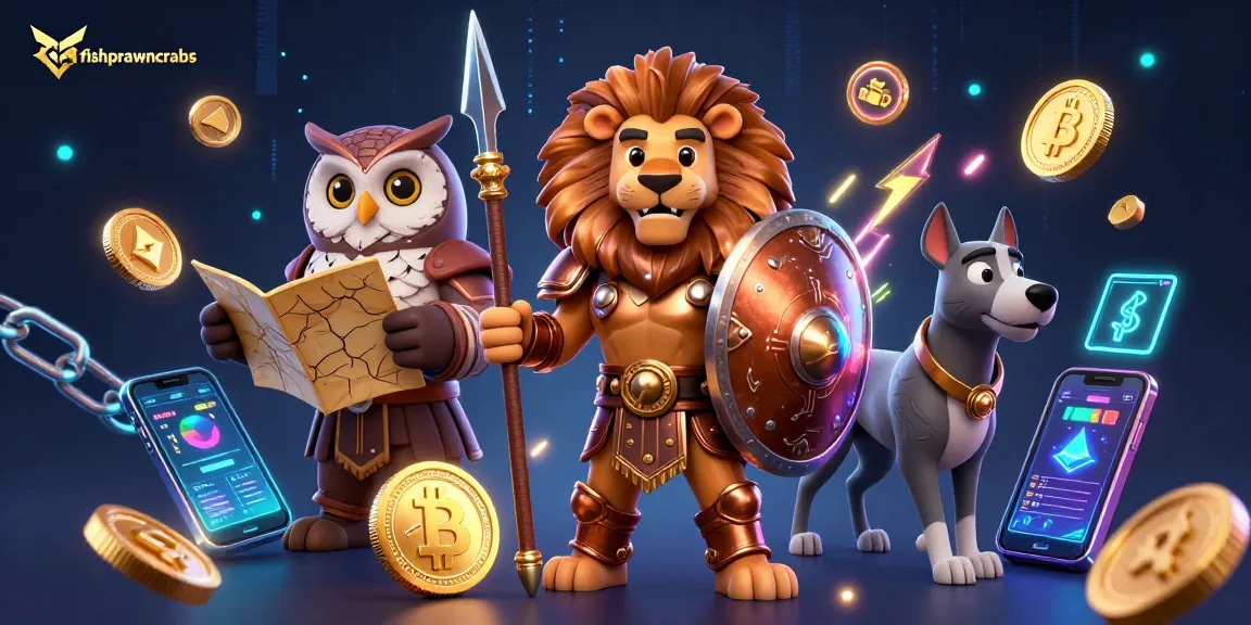 Gain exciting wins while playing fishprawncrabs with dynamic characters and cryptocurrency elements.