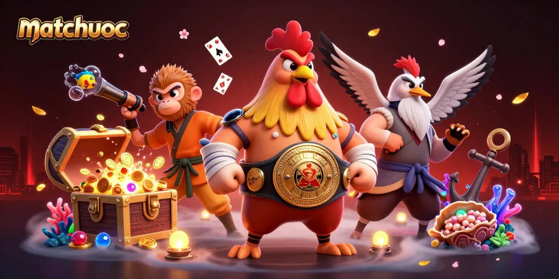 Engage in thrilling battles at matchuoc, where vibrant 3D characters bring the casino to life!