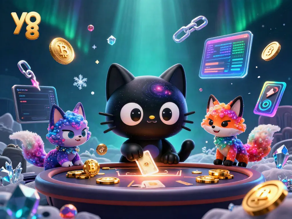 Join the excitement at yo 88 with this captivating cosmic casino scene featuring unique animated characters and vibrant gaming elements.