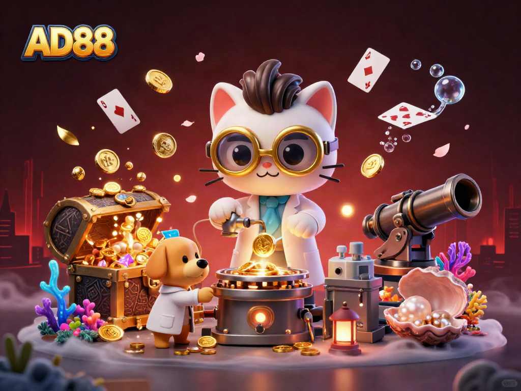 Experience exhilarating online gaming with AD88's thrilling visuals and interactive gameplay.