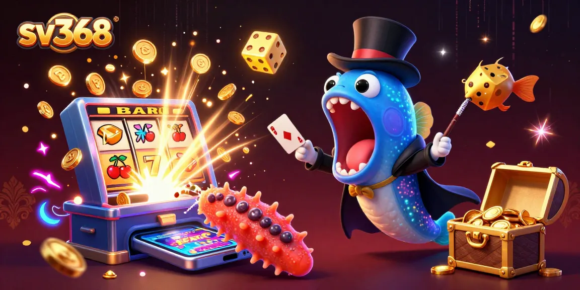 Experience sv368's vibrant casino magic with bioluminescent characters and explosive jackpots.