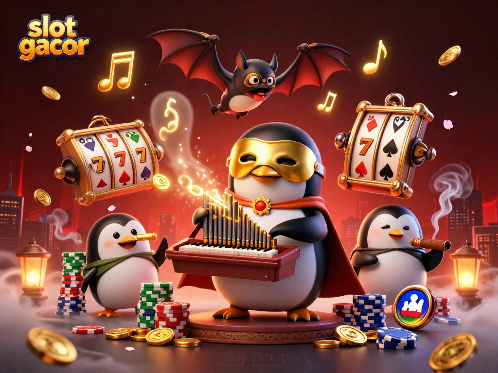 Experience the thrill of slot gacor with exciting 3D cartoon designs and casino elements