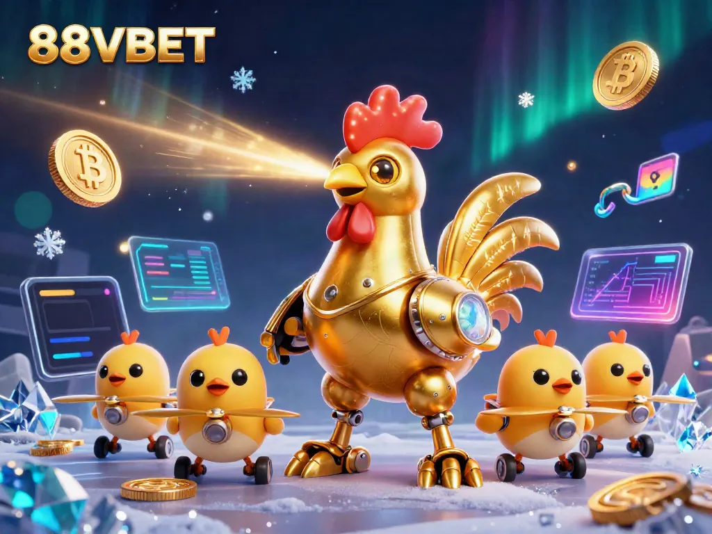 Engage with 88VBET, the premier online gaming experience showcasing vibrant casino action and crypto-themed elements.