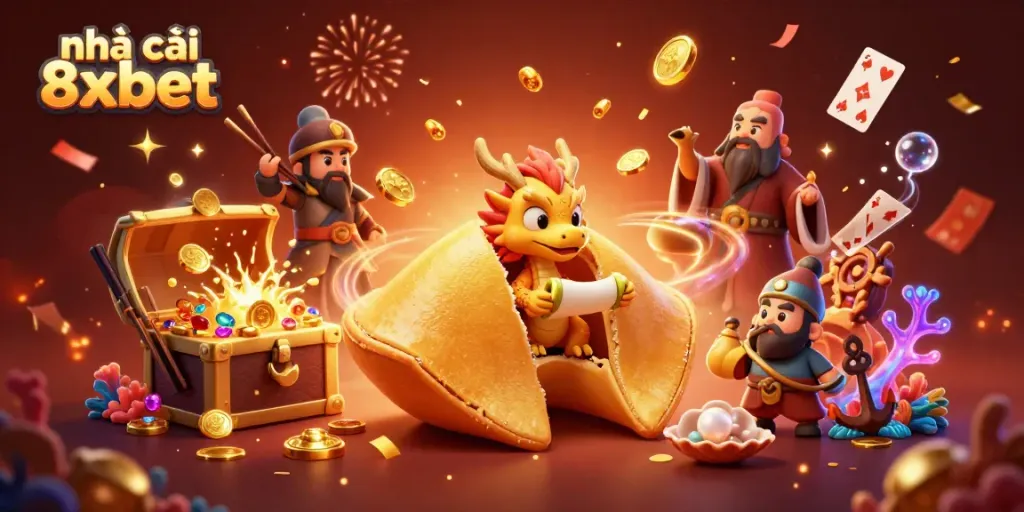Engage with nhà cái 8xbet’s vibrant casino world featuring dynamic gaming elements and characters.
