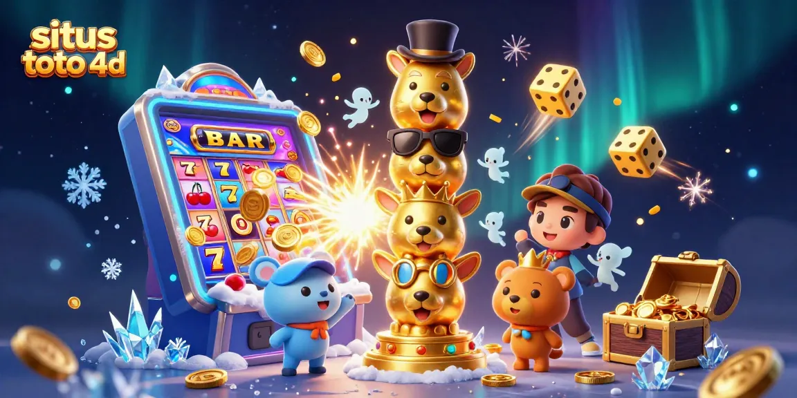 Experience thrilling situs toto 4d action with dynamic slot machines and vibrant casino elements.