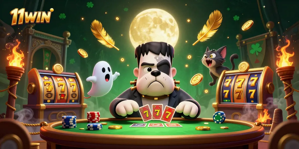 Engage with thrilling 11WIN casino action featuring lively characters and dynamic gaming elements.