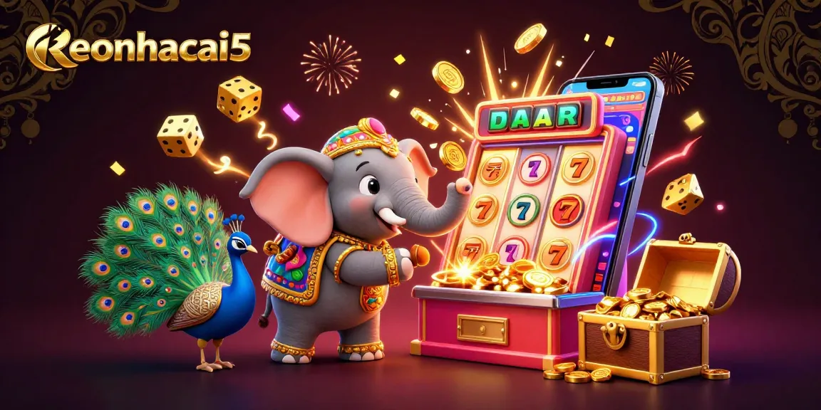 Enhance your bets with keonhacai5's vibrant illustration of sports betting excitement, featuring unique gaming elements and rich visual details.