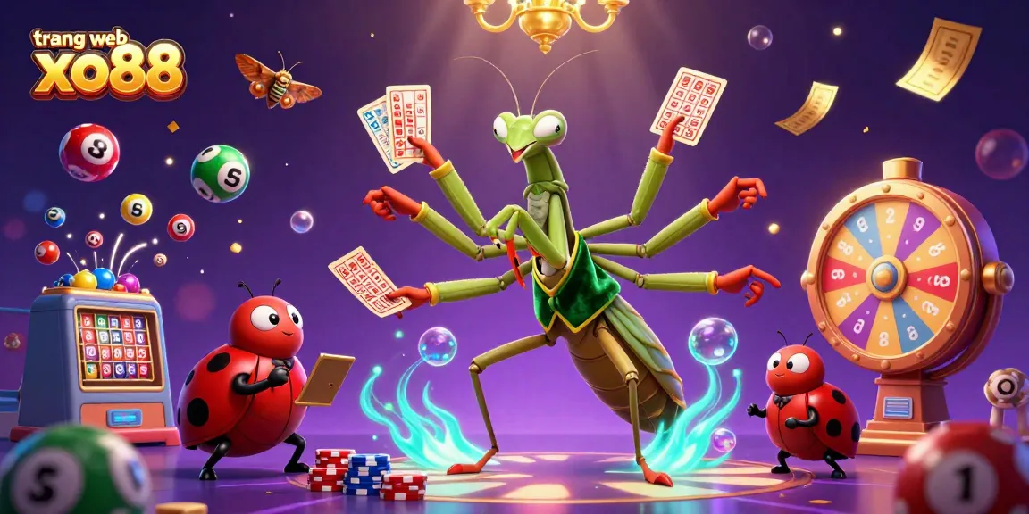 Engage in the vibrant world of trang web xo88 with thrilling lottery balls and dynamic casino elements.