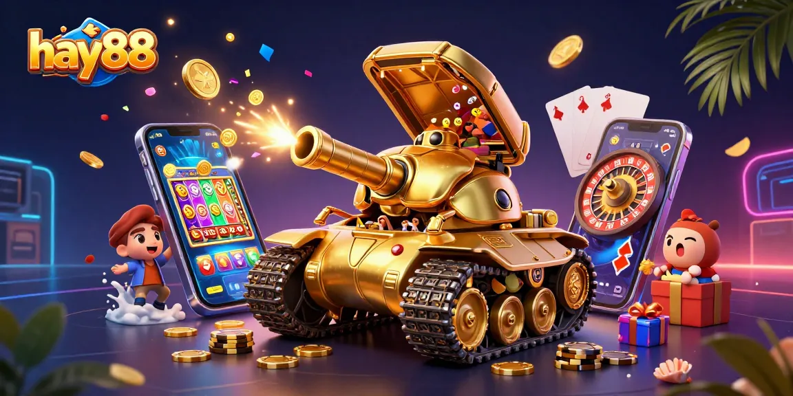 Engage with hay88 in a vibrant, dynamic 3D casino world packed with exciting gaming elements.