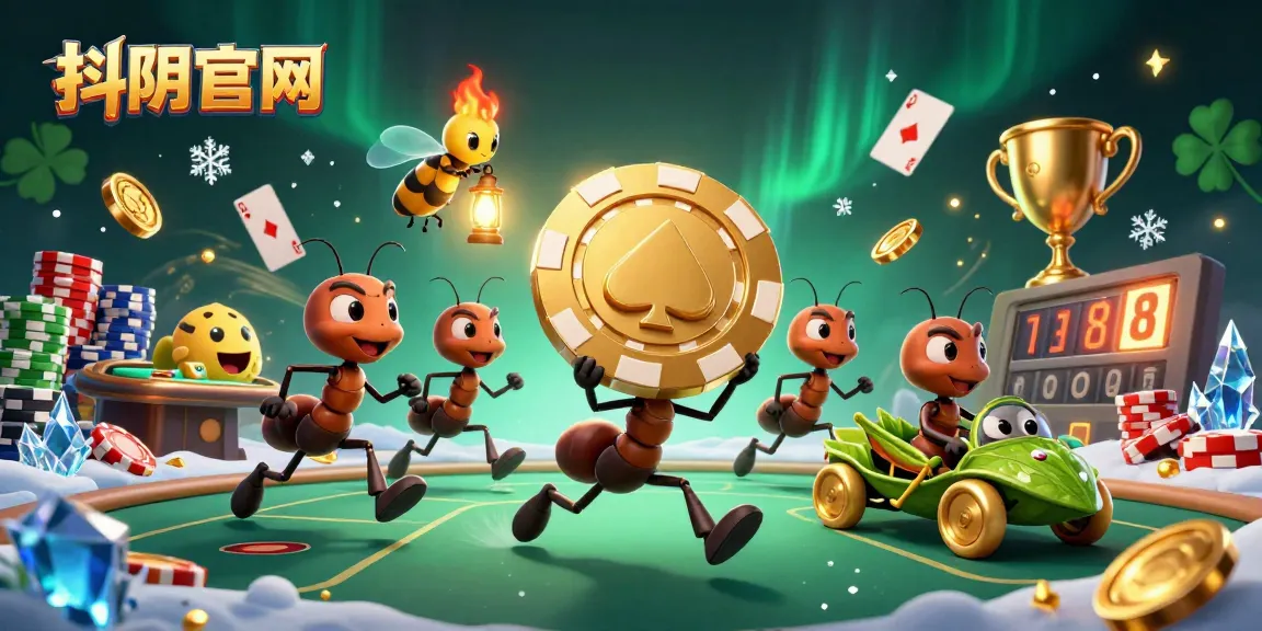 Engage in the thrilling experience of 抖阴官网 with this vibrant 3D illustration showcasing ants on a heist.