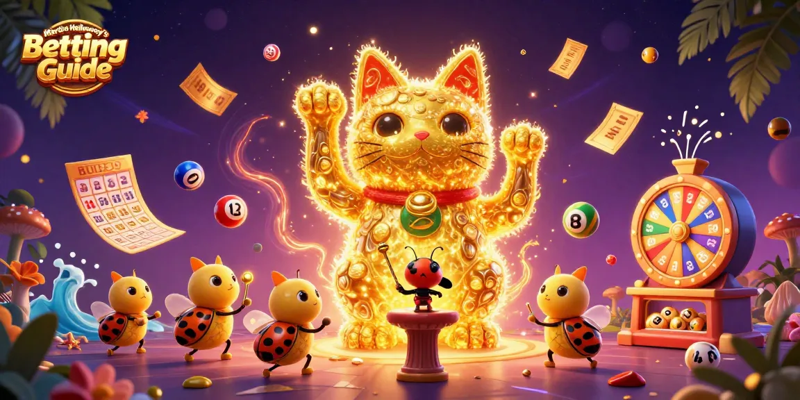 Experience the thrill with Martin Holloway’s betting guide, showcasing a vibrant 3D casino scene of lucky symbols and dynamic game elements.