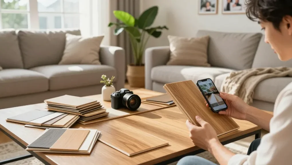 Discover why homeowners choose engineered wood in a cozy living room with modern decor and natural lighting.
