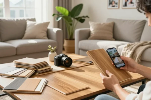 Discover why homeowners choose engineered wood in a cozy living room with modern decor and natural lighting.
