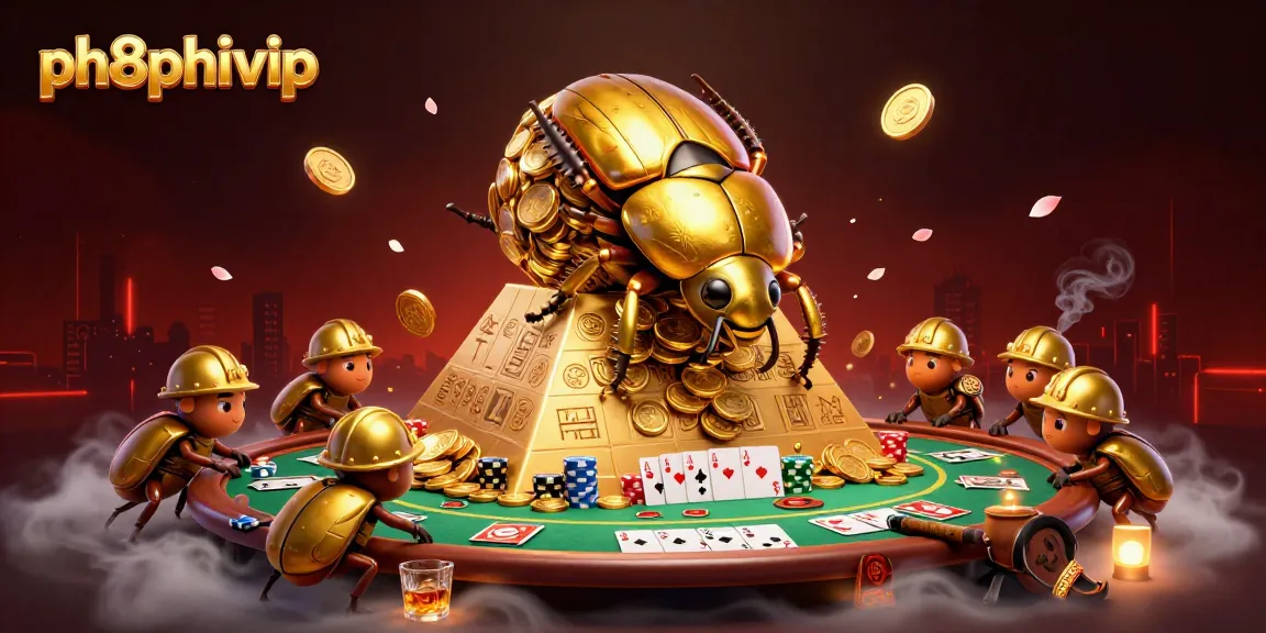 Experience exciting gaming action with ph8phivip, featuring 3D cartoon characters and vibrant casino elements.