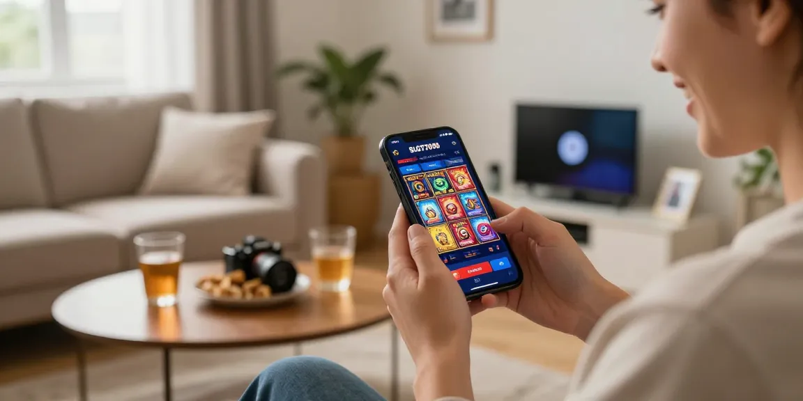 Engaging user experience on SLOT7000 app for online gambling.